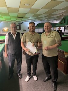 CoLa Doubles - Winners - Jamie Turner and Wayne Dent